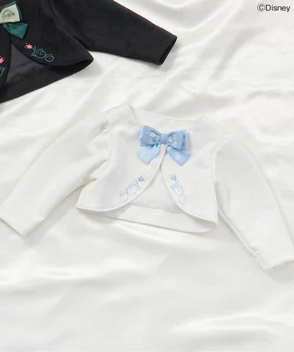 迪士尼角色冰雪奇緣蝴蝶結短外套