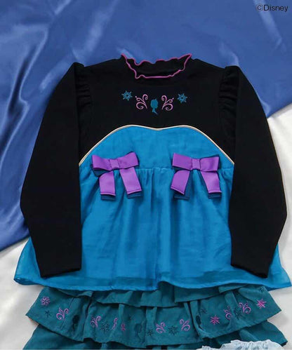 迪士尼角色荷葉邊上衣