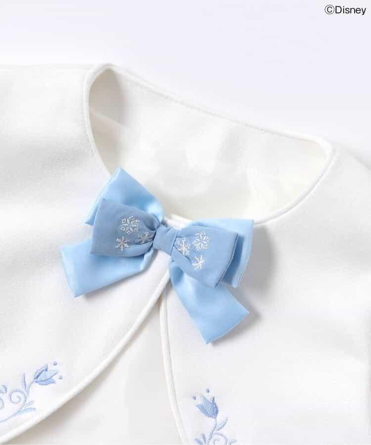 迪士尼角色冰雪奇緣蝴蝶結短外套