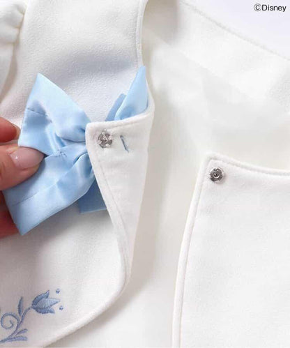 迪士尼角色冰雪奇緣蝴蝶結短外套