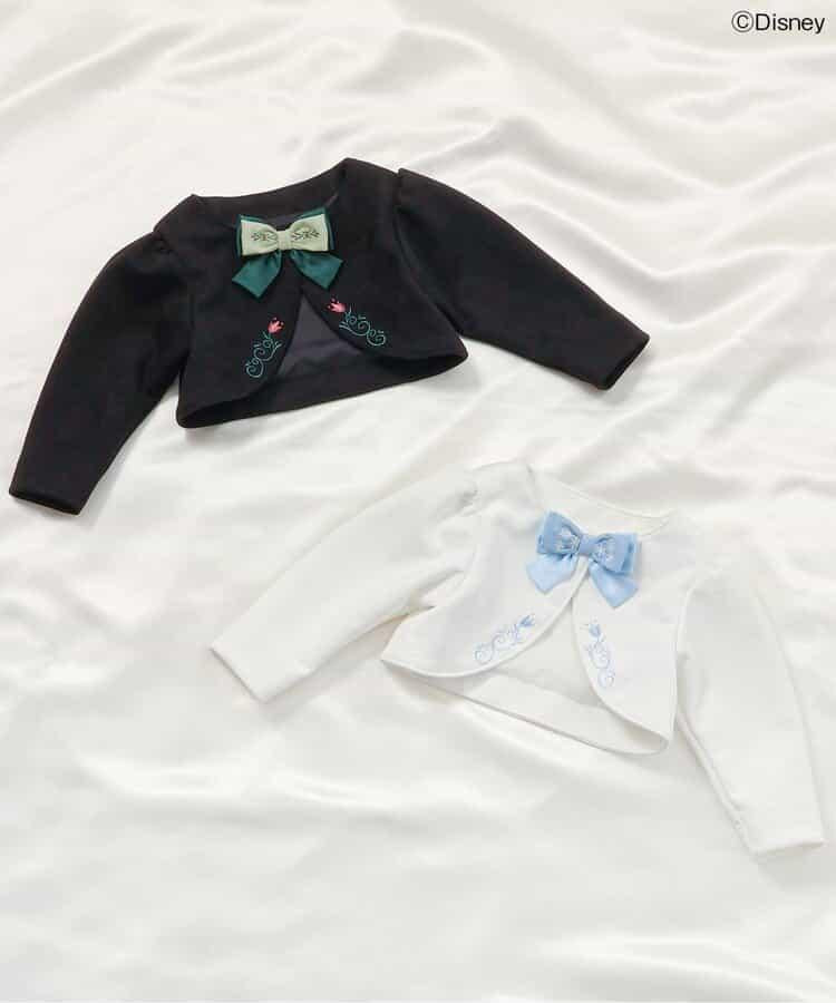 迪士尼角色冰雪奇緣蝴蝶結短外套