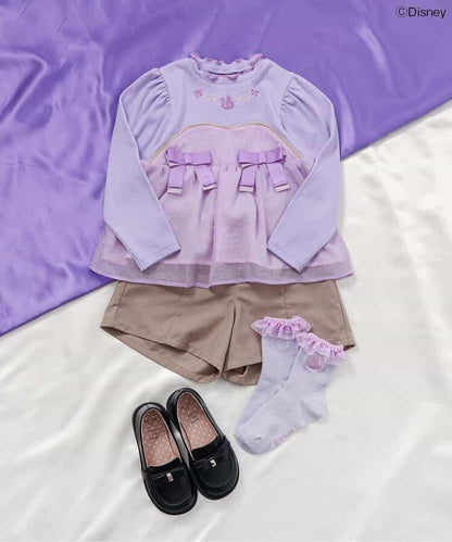 迪士尼角色荷葉邊上衣