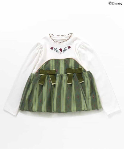 迪士尼角色荷葉邊上衣