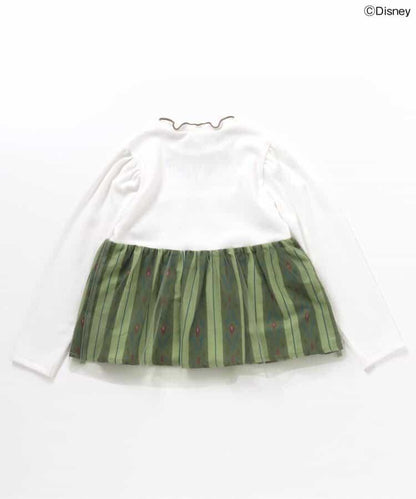 迪士尼角色荷葉邊上衣