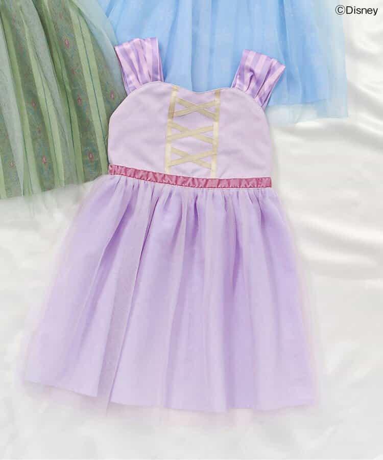 迪士尼角色網紗連衣裙