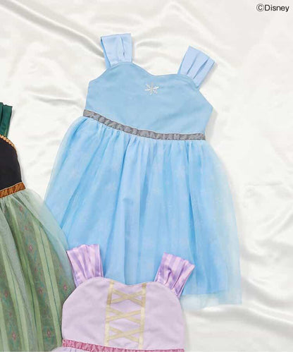 迪士尼角色網紗連衣裙