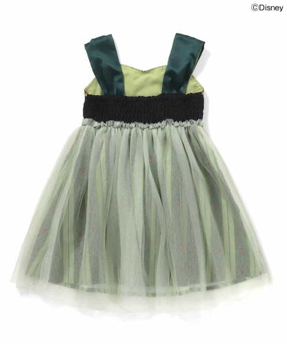 迪士尼角色網紗連衣裙