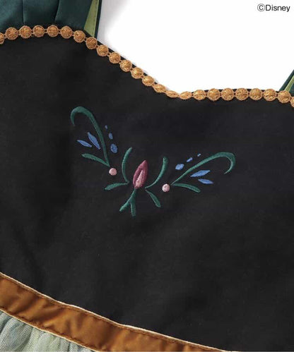 迪士尼角色網紗連衣裙