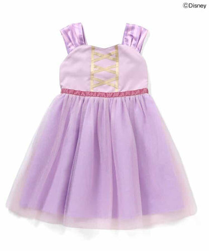 迪士尼角色網紗連衣裙