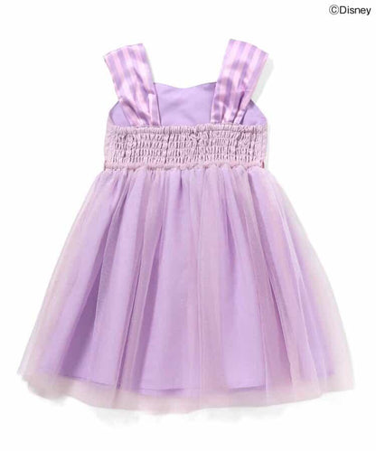 迪士尼角色網紗連衣裙