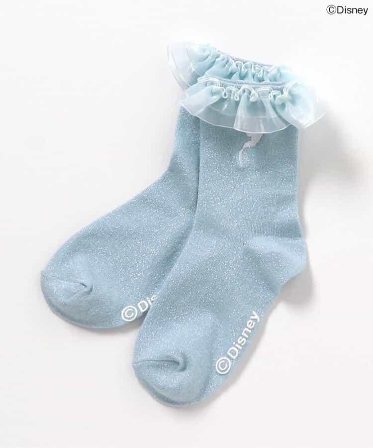 迪士尼角色荷葉邊襪