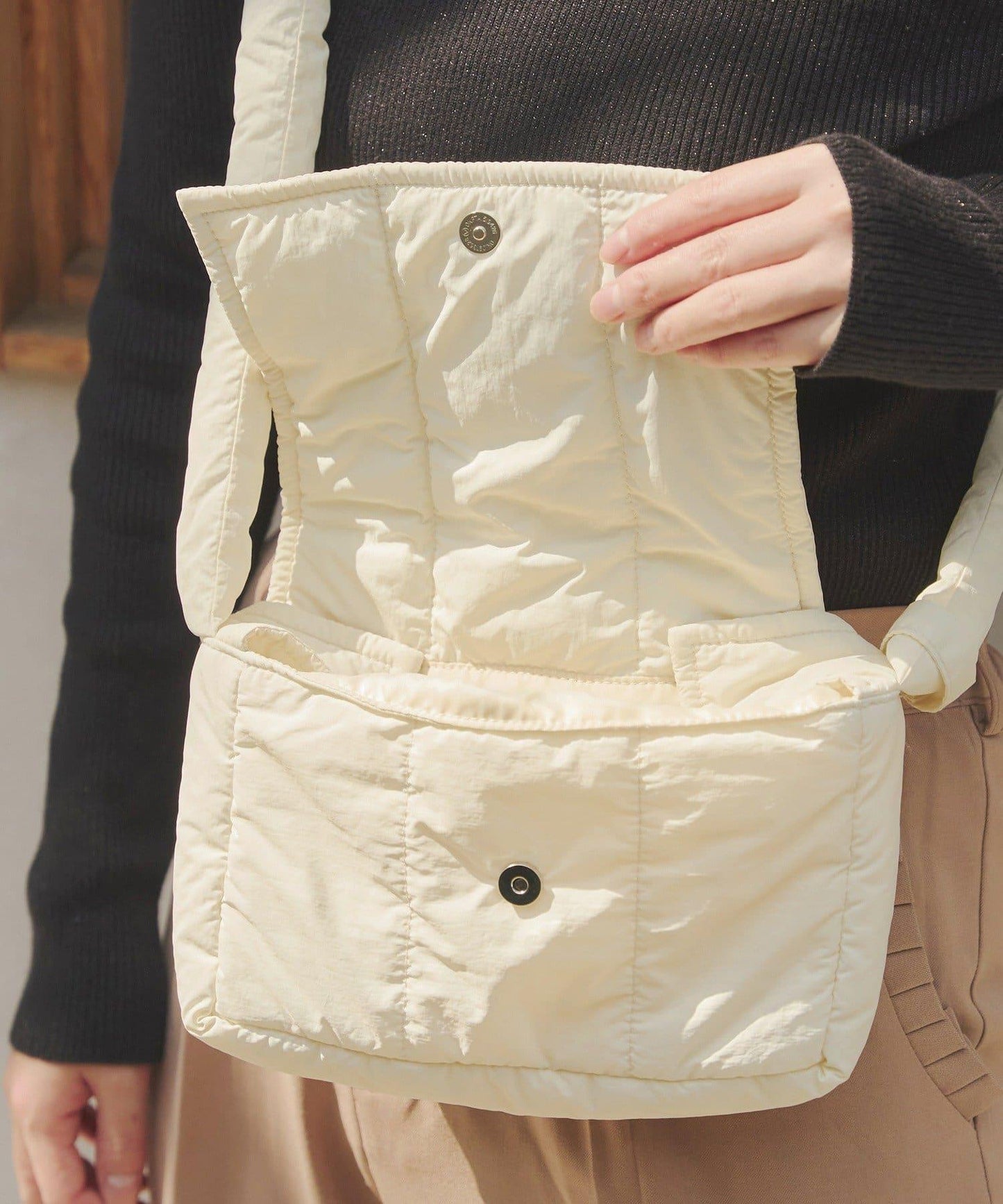 キルトミニショルダーバッグ