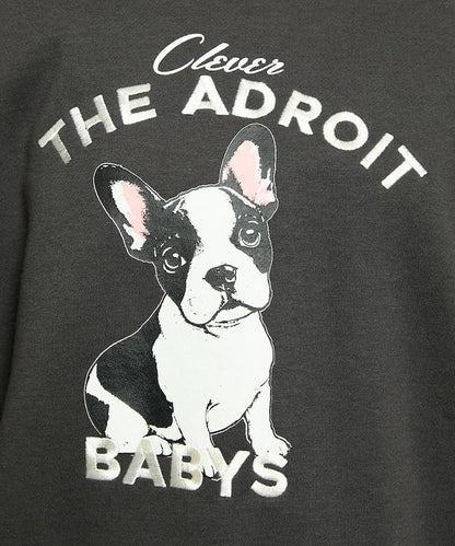THE ADROIT 法國鬥牛犬加絨衛衣