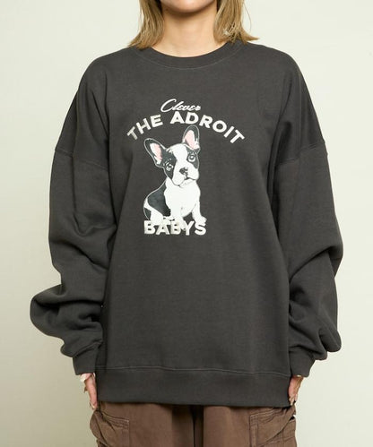 THE ADROIT 法國鬥牛犬加絨衛衣