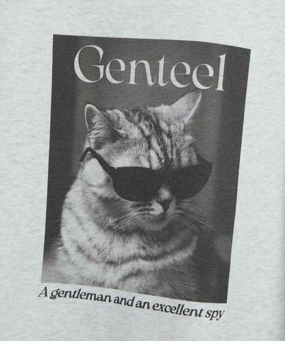 Gentee 貓咪 內加絨衛衣