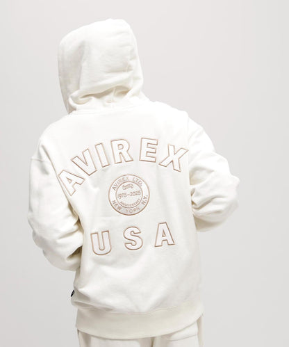 AVIREX 50週年紀念棒球夾克連帽外套