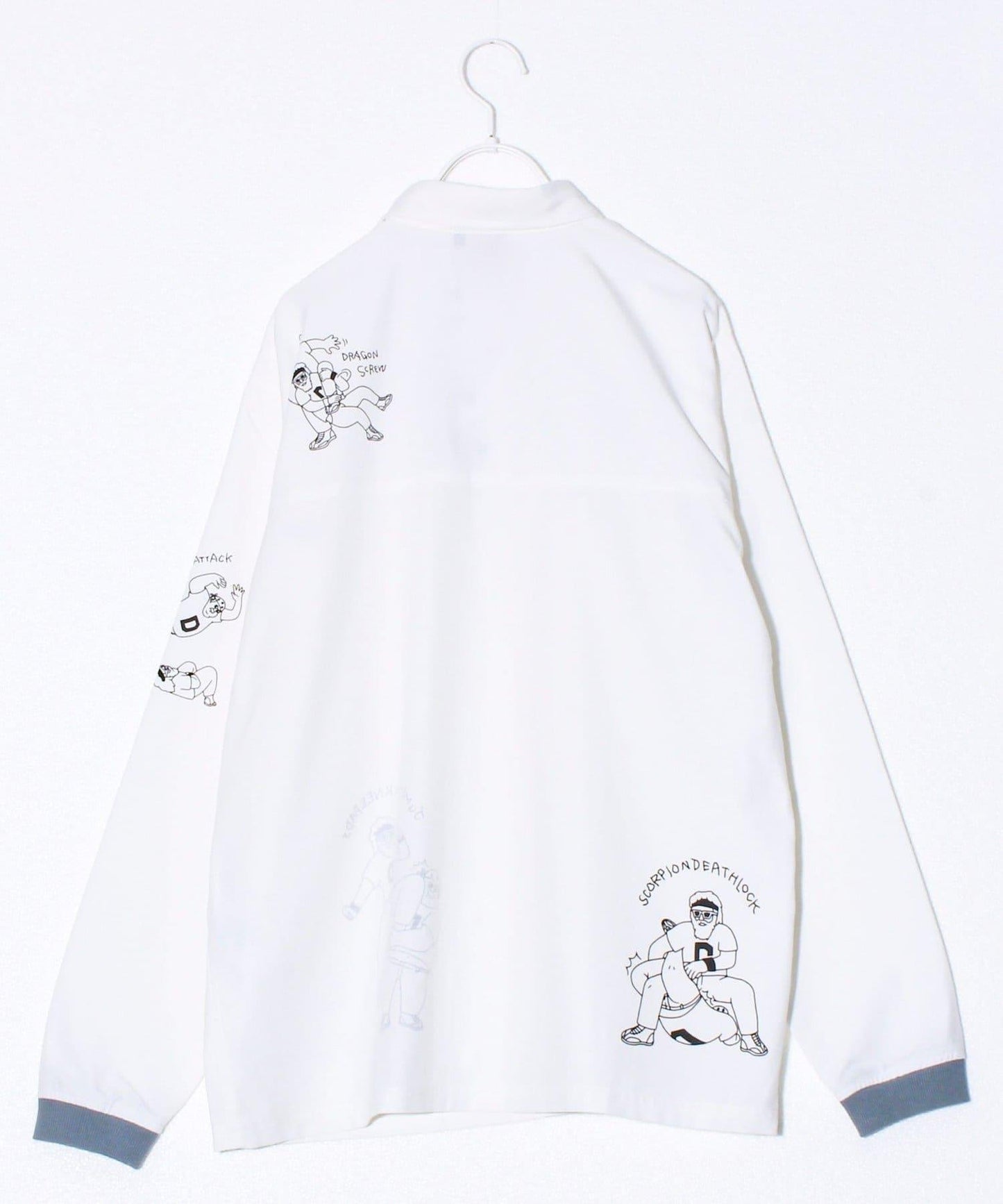 【Duckster/ダックスター】摔跤漫畫印花襯衫