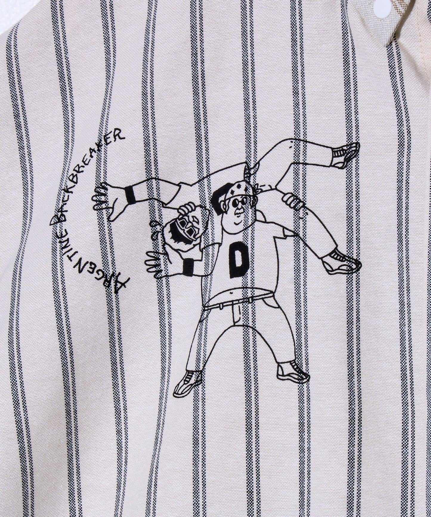 【Duckster/ダックスター】摔跤漫畫印花襯衫