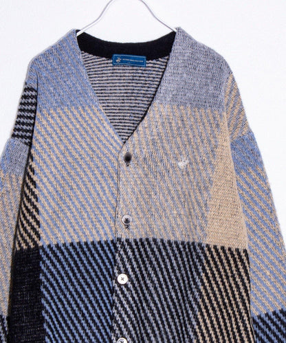 【實績品號/UNISEX/有特別花紋】【BHPC】仿馬海毛針織開衫