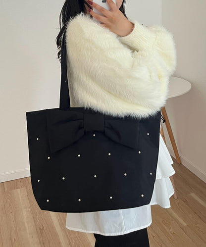 大蝴蝶結托特包