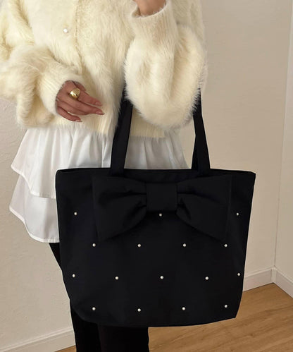 大蝴蝶結托特包