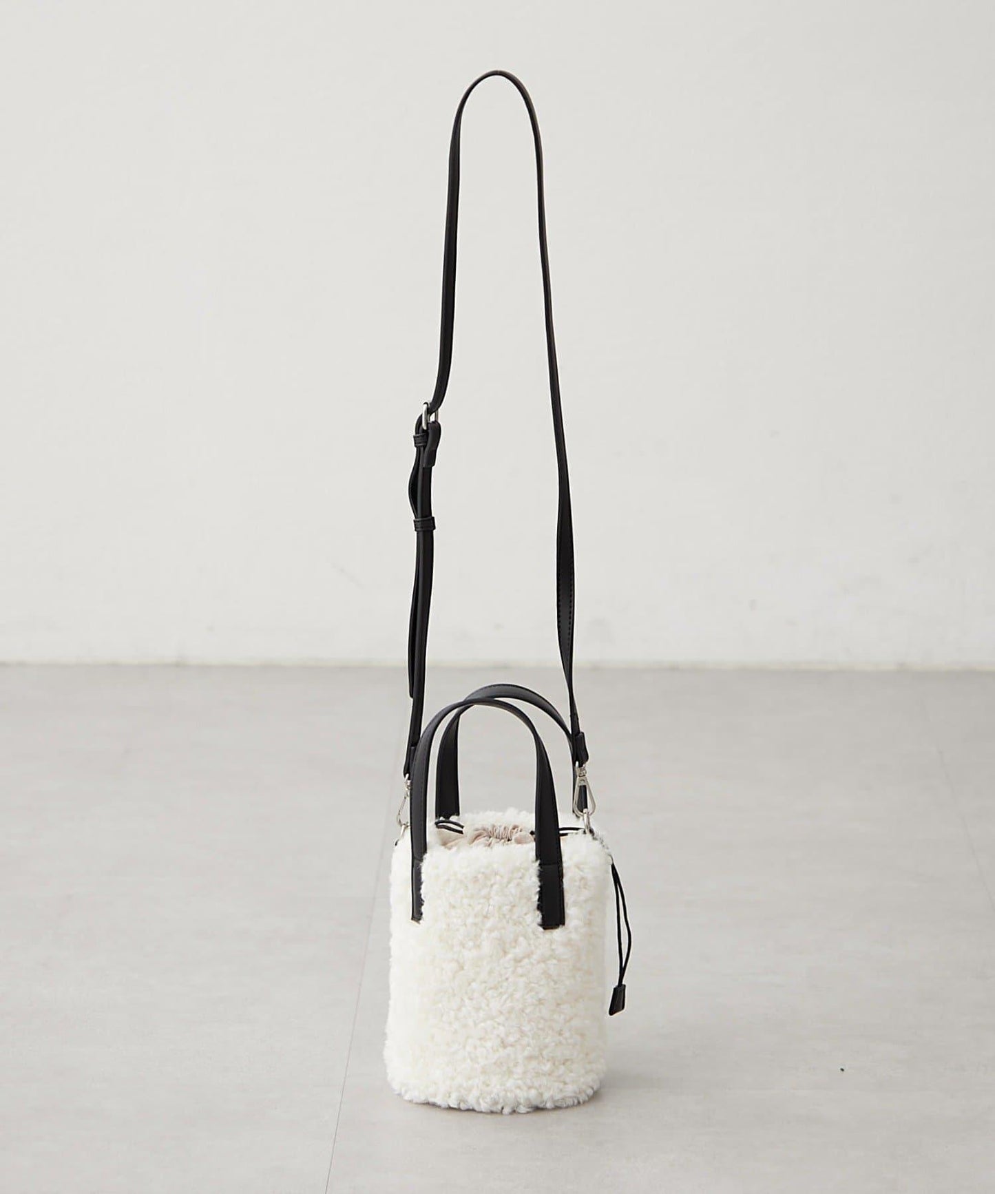 2WAY羊羔絨單肩包