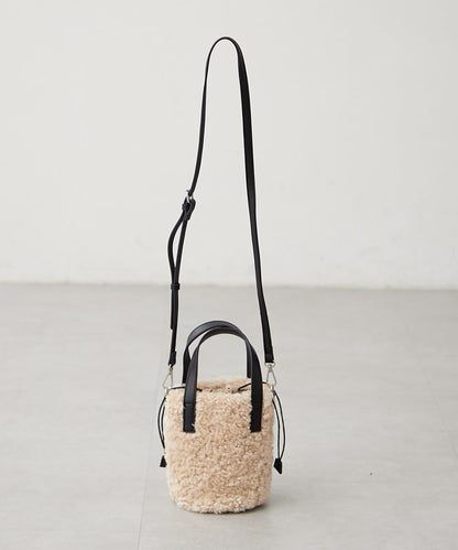 2WAY羊羔絨單肩包