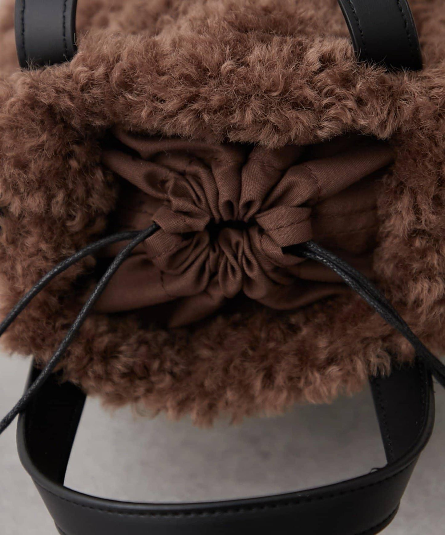 2WAY羊羔絨單肩包