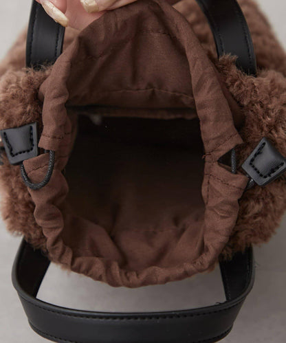 2WAY羊羔絨單肩包