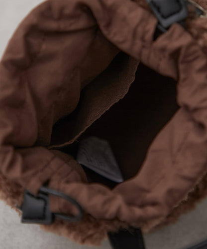 2WAY羊羔絨單肩包