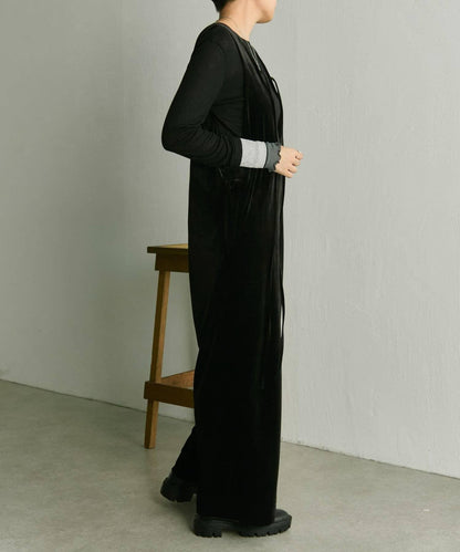 前後兩穿天鵝絨揹帶褲【SUM1 STYLE】