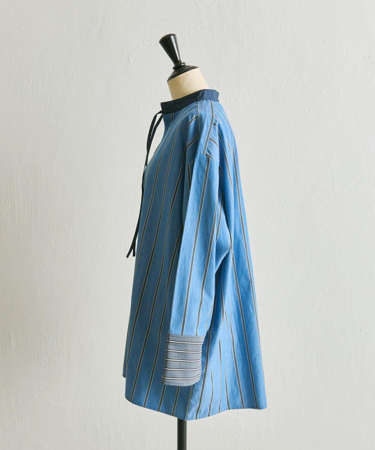 帶紐扣條紋襯衫【SUM1 STYLE】