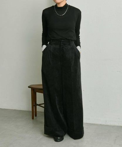 寬鬆版型燈芯絨長褲【SUM1 STYLE】