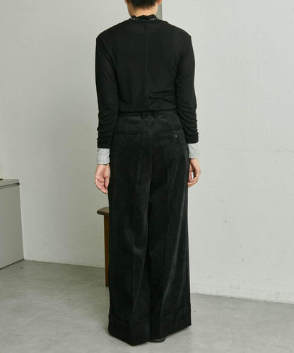 寬鬆版型燈芯絨長褲【SUM1 STYLE】