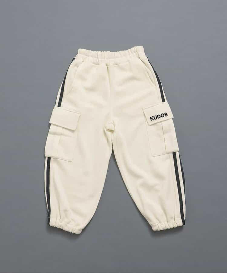 KUDOS 側邊條紋長褲（可成套搭配） 10分褲