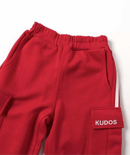 KUDOS 側邊條紋長褲（可成套搭配） 10分褲