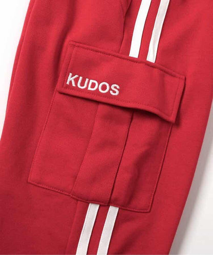 KUDOS 側邊條紋長褲（可成套搭配） 10分褲