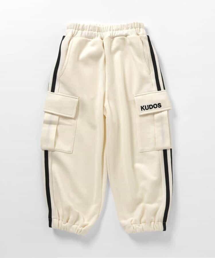 KUDOS 側邊條紋長褲（可成套搭配） 10分褲