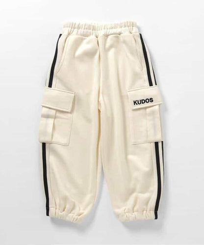 KUDOS 側邊條紋長褲（可成套搭配） 10分褲
