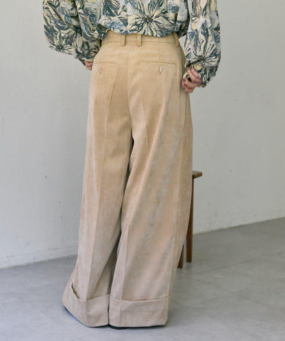 寬鬆版型燈芯絨長褲【SUM1 STYLE】