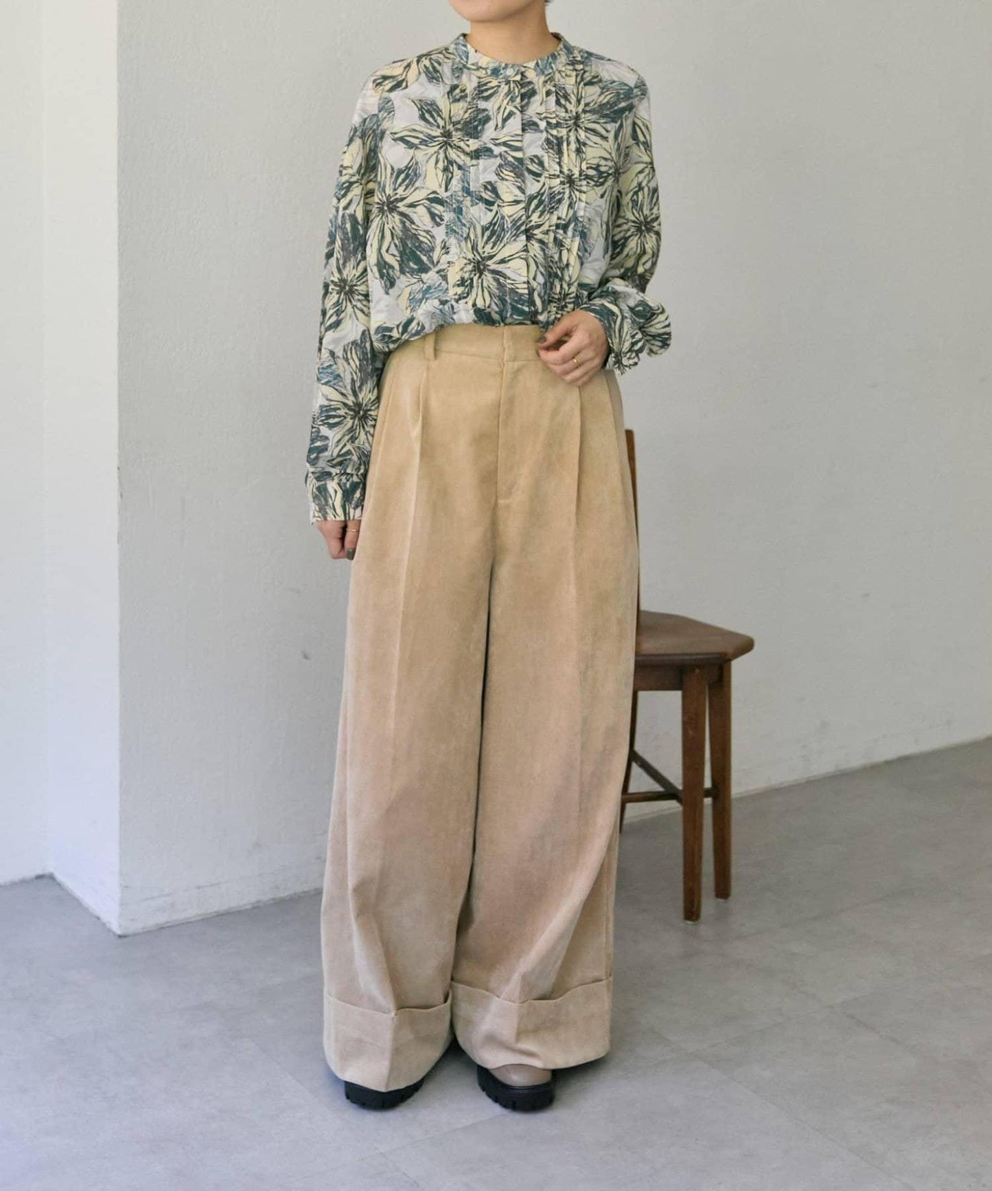 寬鬆版型燈芯絨長褲【SUM1 STYLE】