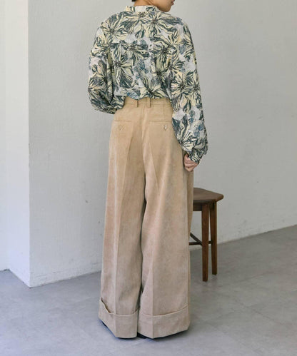 寬鬆版型燈芯絨長褲【SUM1 STYLE】