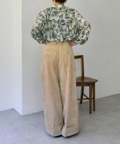 寬鬆版型燈芯絨長褲【SUM1 STYLE】