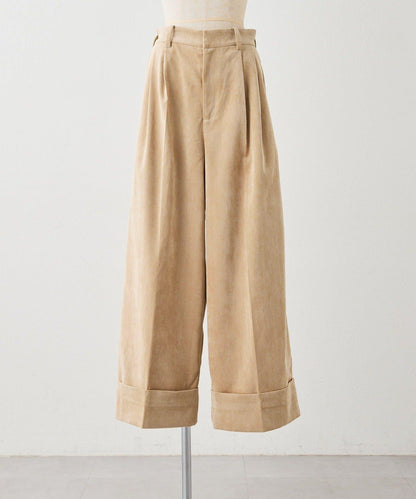 寬鬆版型燈芯絨長褲【SUM1 STYLE】