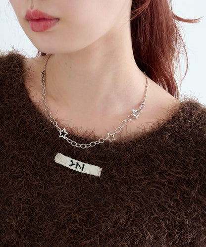 【fiw.】星星2WAY項鍊