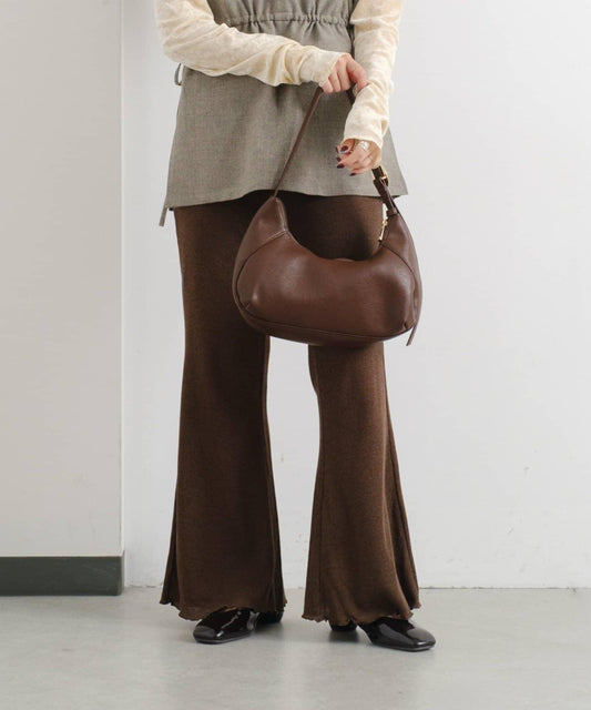 【Kastane】華夫格喇叭褲