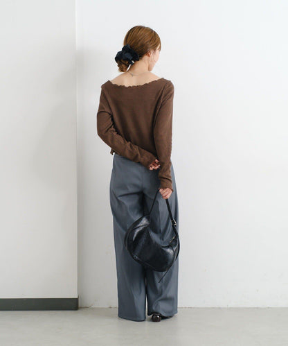 【前後兩穿】B 華夫格修身開衫