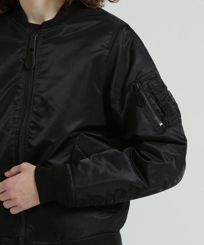 《WOMAN》LEOPARD LOGO MA-1