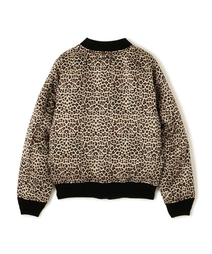 《WOMAN》LEOPARD LOGO MA-1
