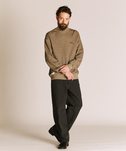 SALT AND PEPPER CREW SWEAT AMERICAN ORIGINAL